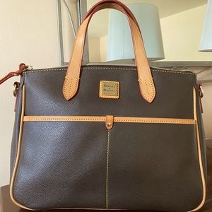 Dooney & Bourke Small Daniela Satchel in Brown